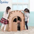 Varias formas preciosas Corrugate Indoor Kids Playhouse